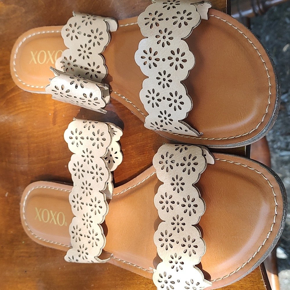 Xoxo slip on sandal